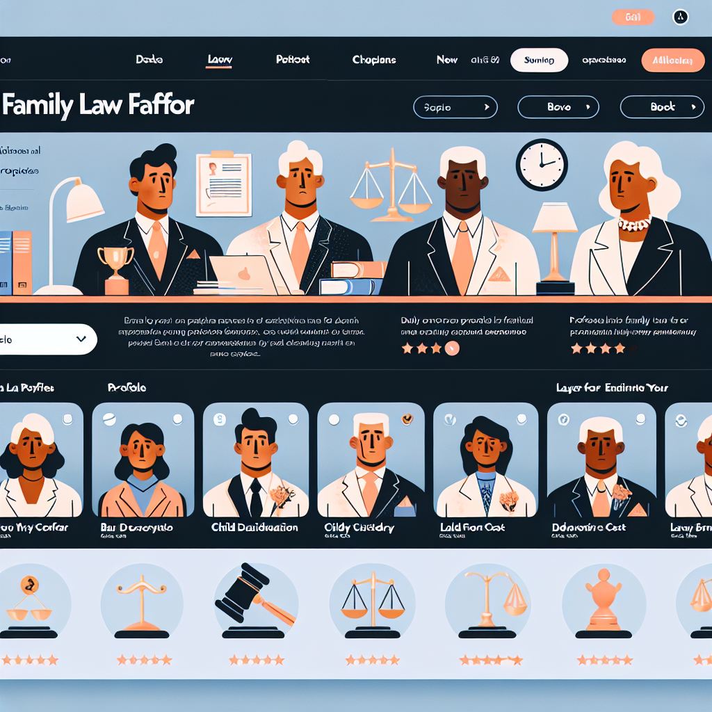 Profile of a divorce lawyer with a focus on affordable services